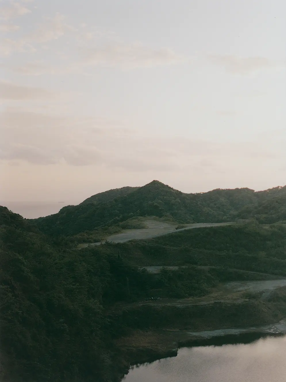 山の写真